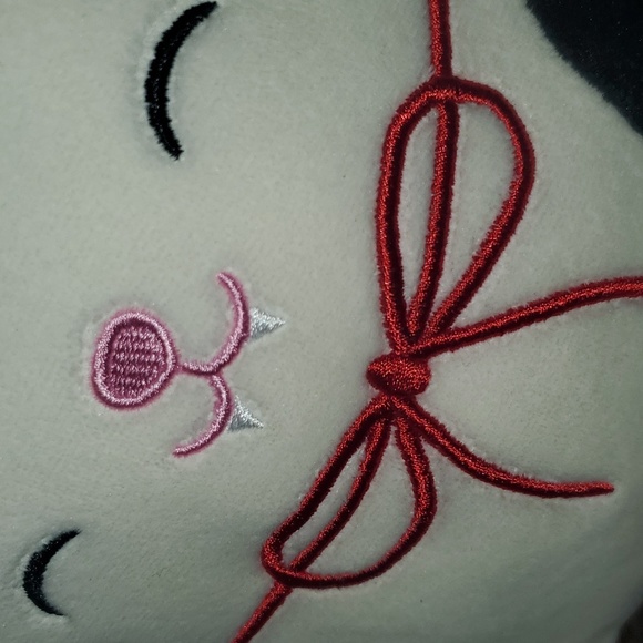 Squishmallows Halloween Squad 8" Cam the Cat Vampire with fangs and red cape NWT - Picture 6 of 6